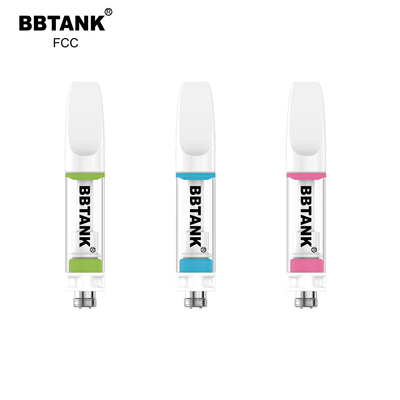 Full Ceramic CBD Oil Cartridge 2ml No Heavy Metals 510 Thread Customizable